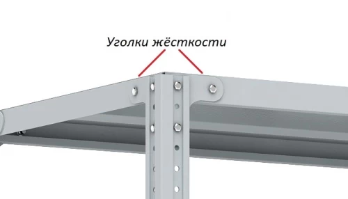 Стеллаж металлический Титан МС-750 2200x1200x300/5