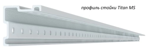 Стеллаж металлический Титан МС-750 1800x1500x400/2