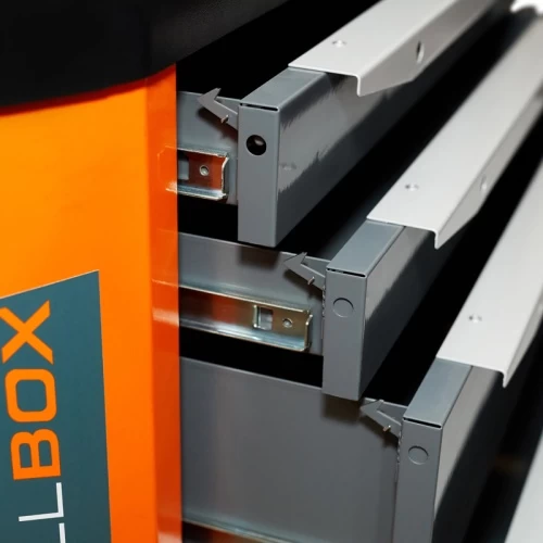 Тележка инструментальная ToollBox TBP-8 (оранжевая)