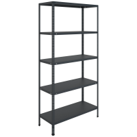 Стеллаж металлический Практик MS Standart 200/70x30/5 black